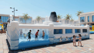 ペンギンのミスト迷路
