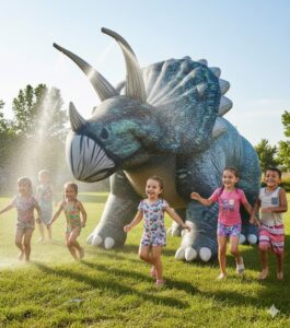 トリケラトプスのミストバルーン