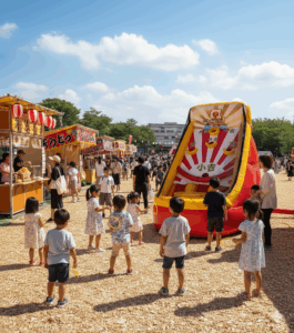 七福神のエア遊具ご利用イメージ図